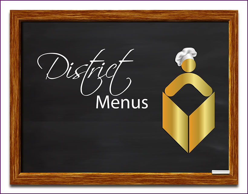 district menus