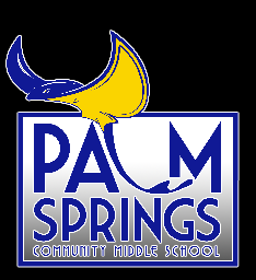 Palm Springs Community Middle School Logo